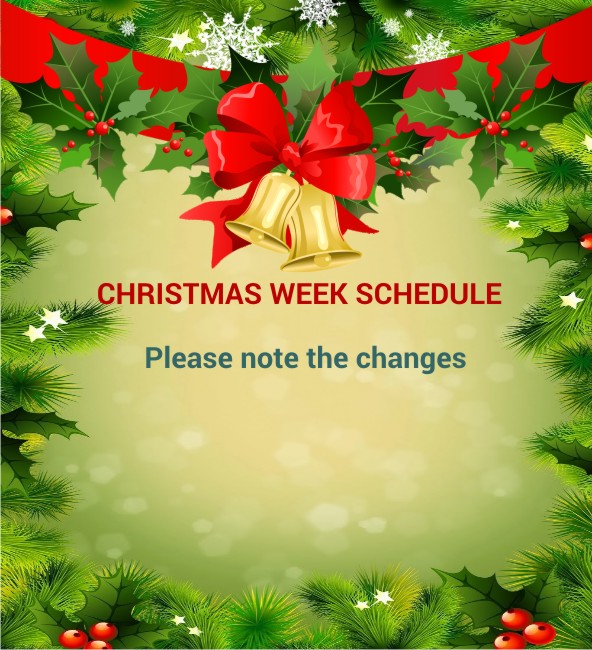 Christmas week schedule 2017 – Word of Grace Church, Pune