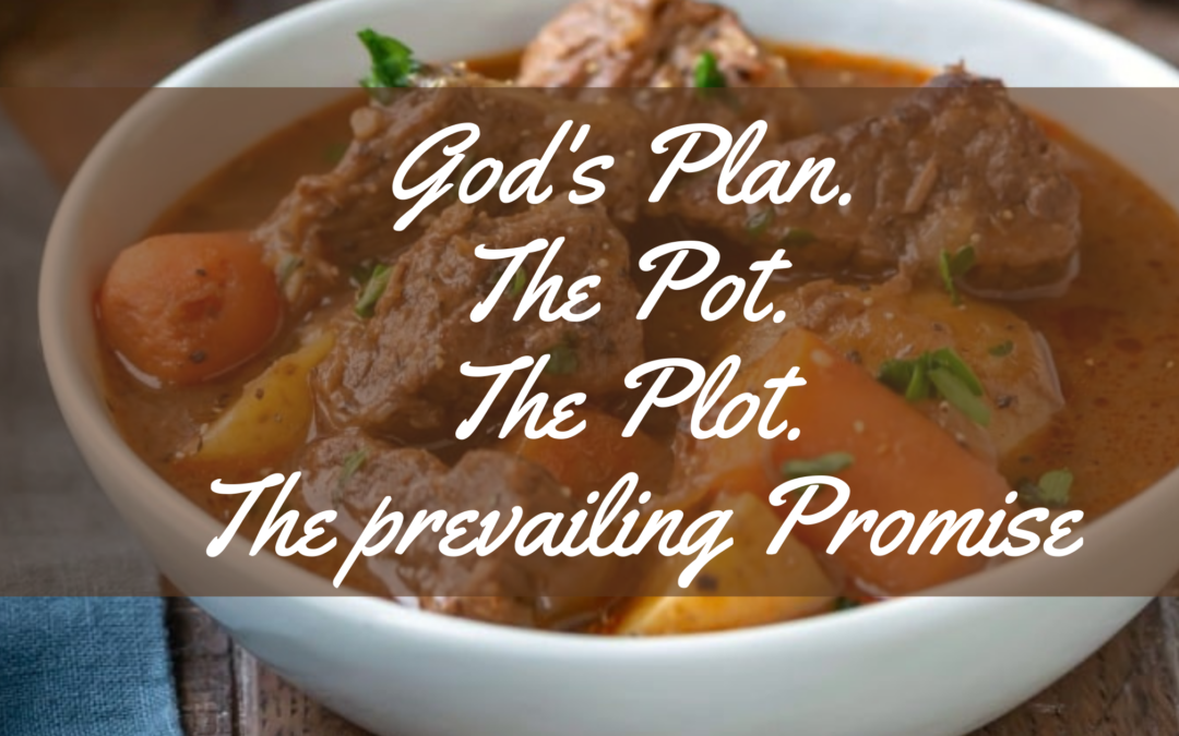 God’s Plan. The Pot. The Plot. The Prevailing Promise