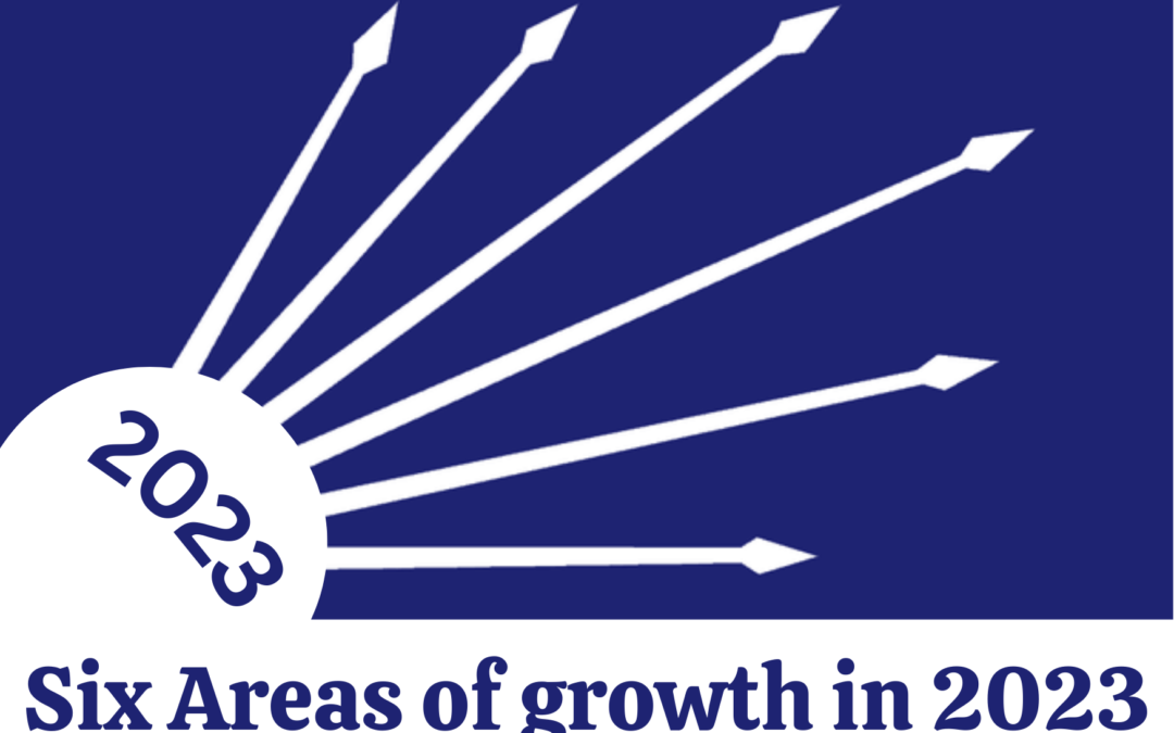 Six Areas For Growth For 2023